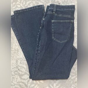 Merona Women's Size 10S Blue Bootcut Medium Wash Cotton Blend Stretch Denim Jean